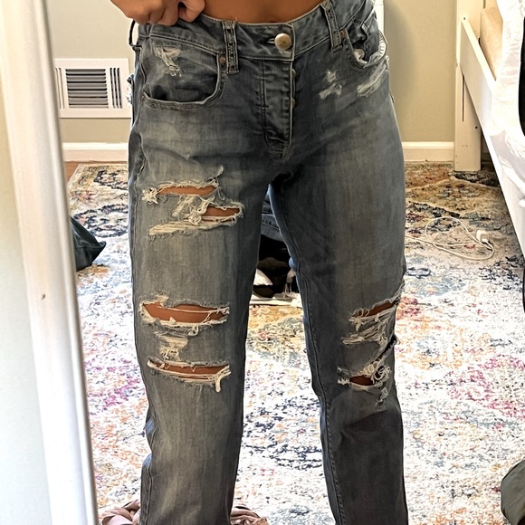 American Eagle Outfitters Denim - AE Super Stretch Mom Jeans